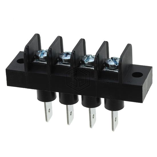 JC6-Q307-04 - TE Connectivity AMP Connectors - Terminal Blocks - Barrier Blocks