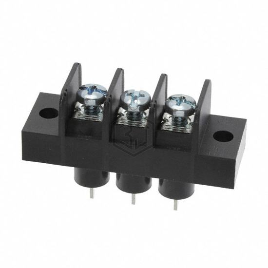 1546724-3 - TE Connectivity AMP Connectors - Terminal Blocks - Barrier Blocks