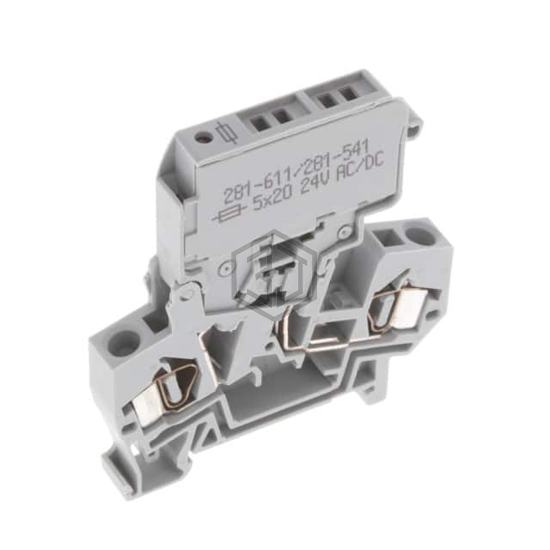 281-611/281-541 - WAGO Corporation - Terminal Blocks - Din Rail, Channel
