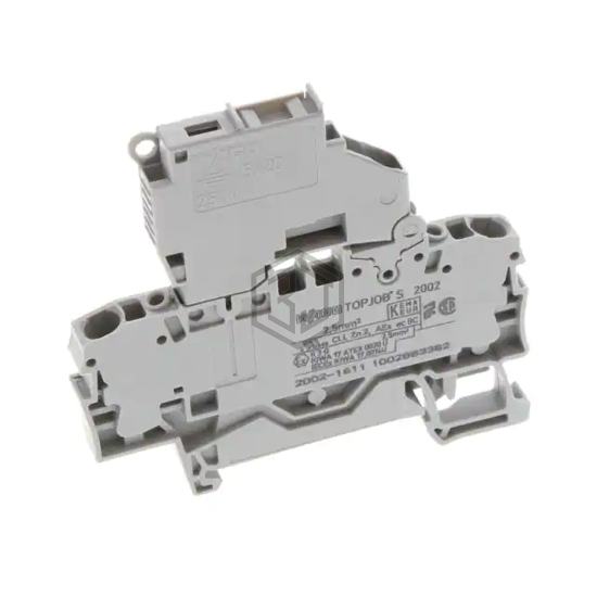 2002-1611 - WAGO Corporation - Terminal Blocks - Din Rail, Channel
