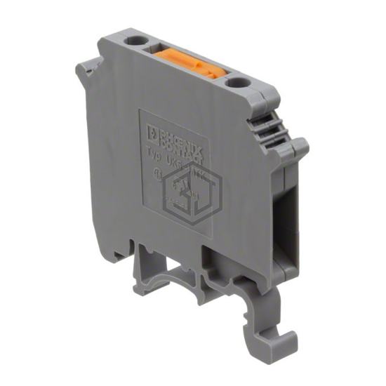 3004032 - Phoenix Contact - Terminal Blocks - Din Rail, Channel
