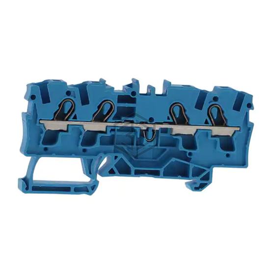 2004-1404 - WAGO Corporation - Terminal Blocks - Din Rail, Channel