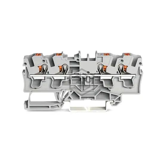 2204-1401 - WAGO Corporation - Terminal Blocks - Din Rail, Channel