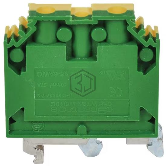 WTB2-W6/10G - c3controls - Terminal Blocks - Din Rail, Channel