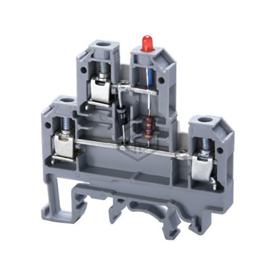 CDL4U(E)LD2/24V - Altech Corporation - Terminal Blocks - Din Rail, Channel