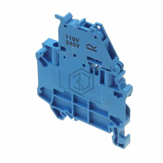 CYF4L110-240V/BU - Altech Corporation - Terminal Blocks - Din Rail, Channel