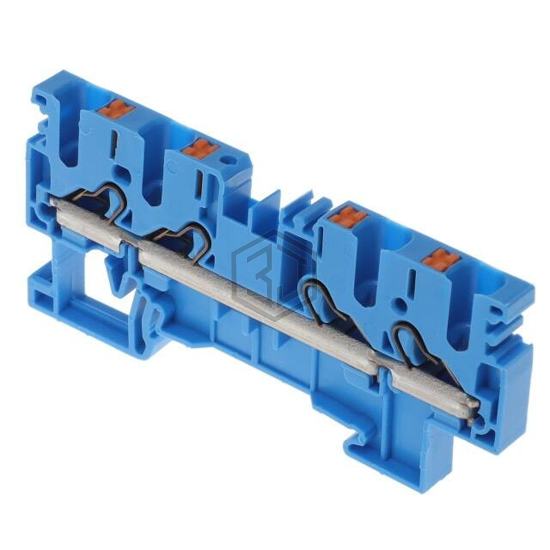 PRK 4/4A BU - Conta-Clip, Inc. - Terminal Blocks - Din Rail, Channel