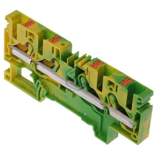 PSL 6/4A GNYE - Conta-Clip, Inc. - Terminal Blocks - Din Rail, Channel