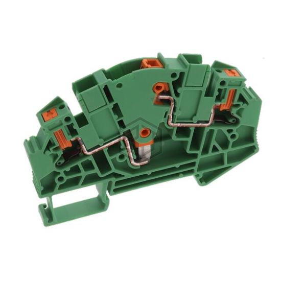 1350422 - Phoenix Contact - Terminal Blocks - Din Rail, Channel