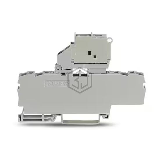 2002-1811 - WAGO Corporation - Terminal Blocks - Din Rail, Channel