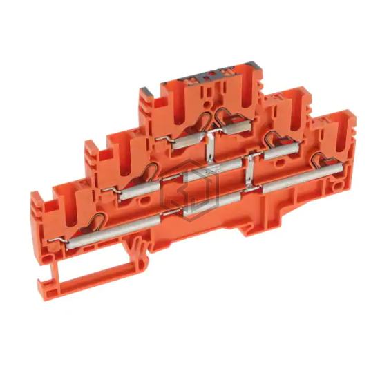 PIKD 2,5/SV OG - Conta-Clip, Inc. - Terminal Blocks - Din Rail, Channel