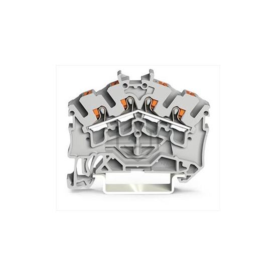 2202-6401 - WAGO Corporation - Terminal Blocks - Din Rail, Channel