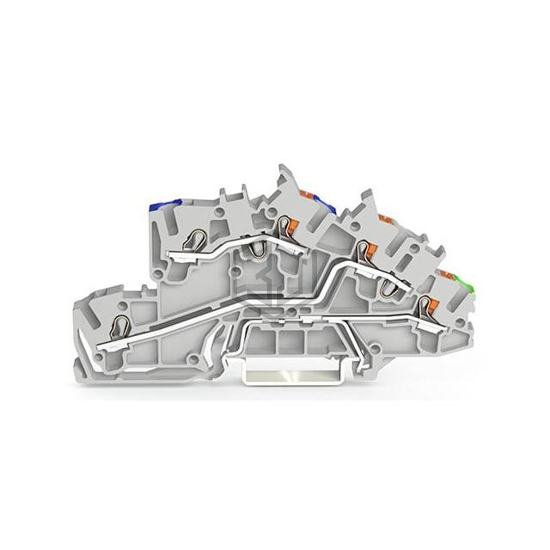 2203-7546 - WAGO Corporation - Terminal Blocks - Din Rail, Channel
