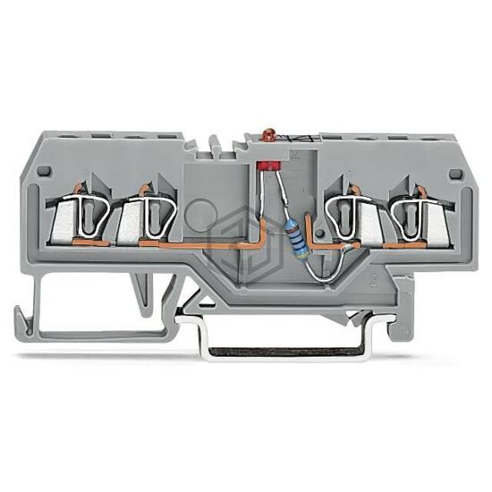 279-809/281-434 - WAGO Corporation - Terminal Blocks - Din Rail, Channel