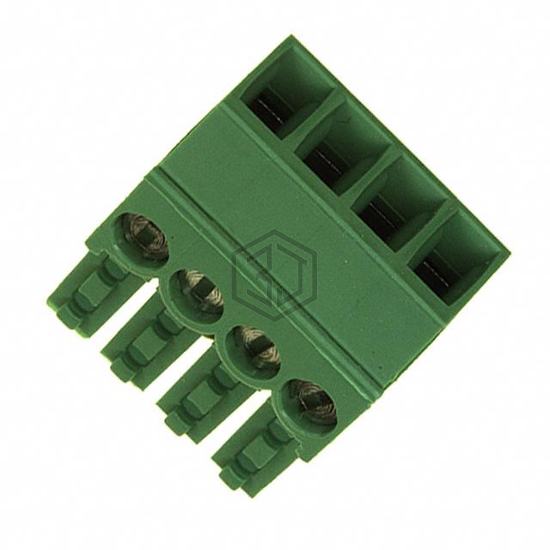 284506-4 - TE Connectivity AMP Connectors - Terminal Blocks - Headers, Plugs and Sockets