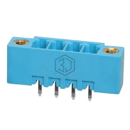 TBP02R2W-381-04BE - CUI Devices - Terminal Blocks - Headers, Plugs and Sockets