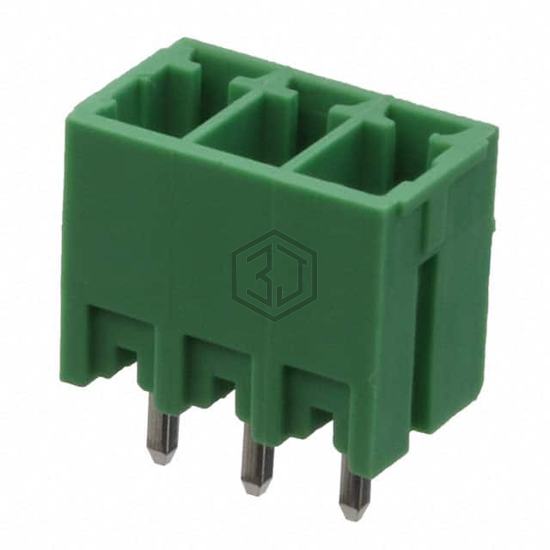 EBRA-03-A - Adam Tech - Terminal Blocks - Headers, Plugs and Sockets