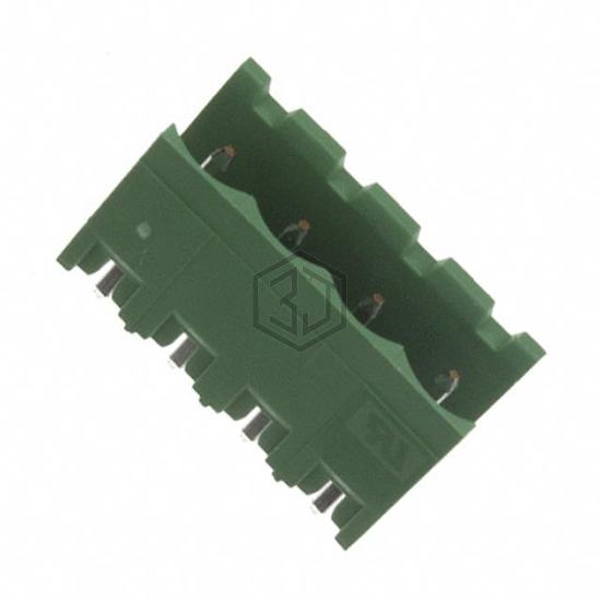 282825-4 - TE Connectivity AMP Connectors - Terminal Blocks - Headers, Plugs and Sockets