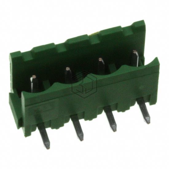 282814-4 - TE Connectivity AMP Connectors - Terminal Blocks - Headers, Plugs and Sockets