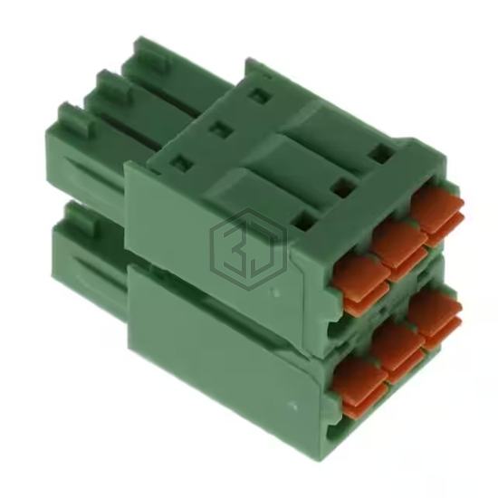 KD061050A000G - Amphenol Anytek - Terminal Blocks - Headers, Plugs and Sockets