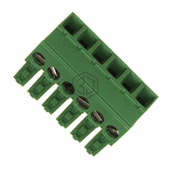 284507-6 - TE Connectivity AMP Connectors - Terminal Blocks - Headers, Plugs and Sockets