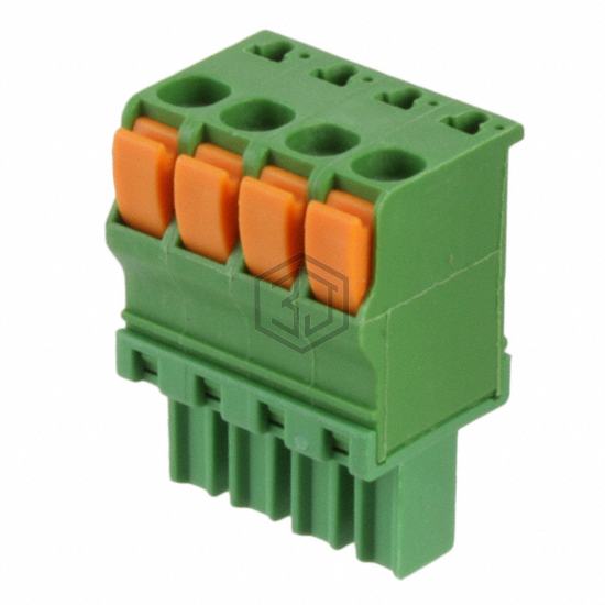 1986722-4 - TE Connectivity AMP Connectors - Terminal Blocks - Headers, Plugs and Sockets