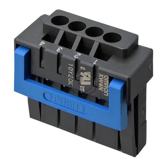 XW4N-04D1-A - Omron Electronics Inc-EMC Div - Terminal Blocks - Headers, Plugs and Sockets