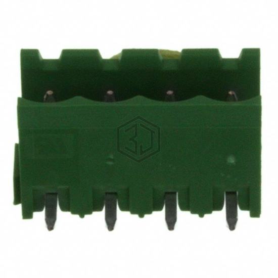 282811-4 - TE Connectivity AMP Connectors - Terminal Blocks - Headers, Plugs and Sockets