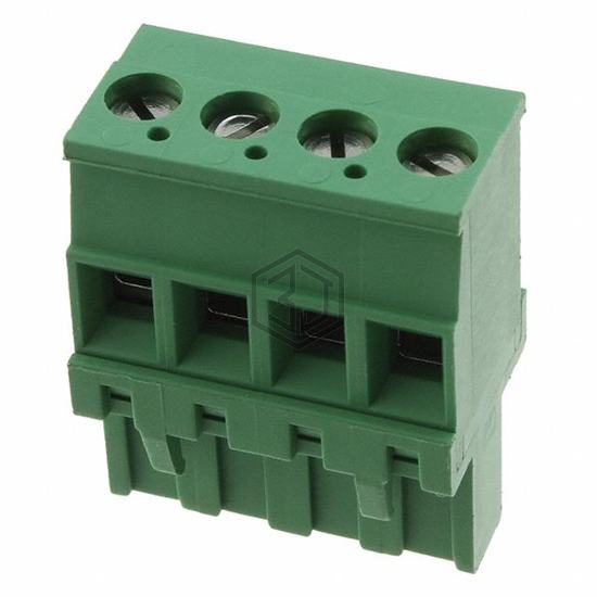 284047-4 - TE Connectivity AMP Connectors - Terminal Blocks - Headers, Plugs and Sockets