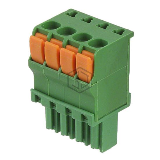 1986692-4 - TE Connectivity AMP Connectors - Terminal Blocks - Headers, Plugs and Sockets