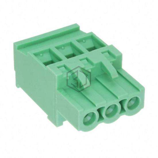 EB9A-03-D - Adam Tech - Terminal Blocks - Headers, Plugs and Sockets