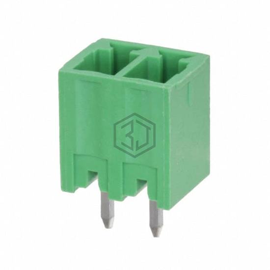 EB3-02-B-180 - Adam Tech - Terminal Blocks - Headers, Plugs and Sockets