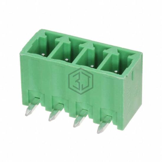 EB3-04-B - Adam Tech - Terminal Blocks - Headers, Plugs and Sockets