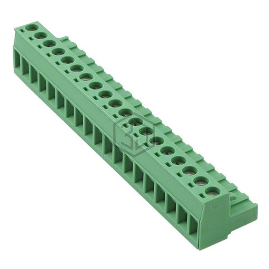 1757187 - Phoenix Contact - Terminal Blocks - Headers, Plugs and Sockets