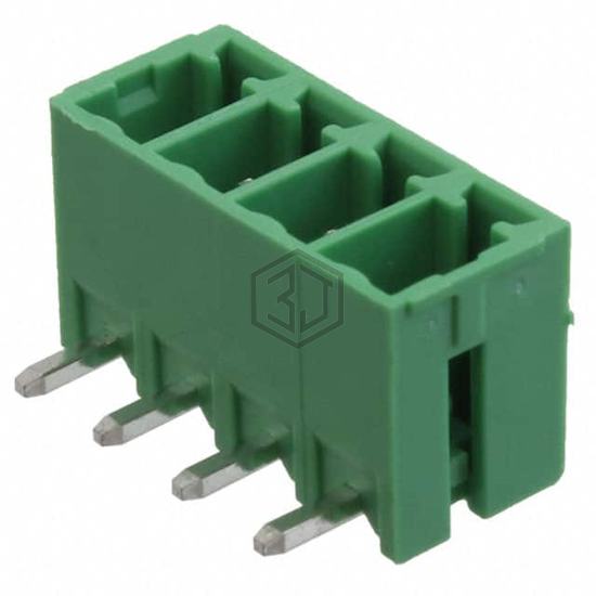 EBSA-04-B - Adam Tech - Terminal Blocks - Headers, Plugs and Sockets