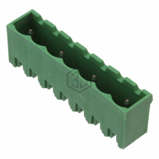 282826-4 - TE Connectivity AMP Connectors - Terminal Blocks - Headers, Plugs and Sockets