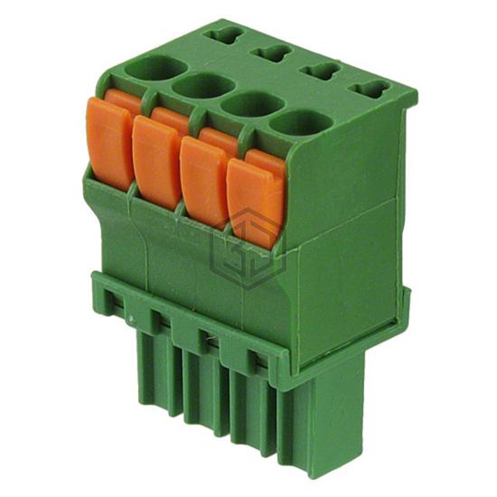 1986693-4 - TE Connectivity AMP Connectors - Terminal Blocks - Headers, Plugs and Sockets