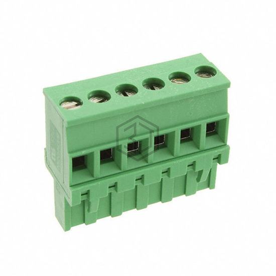 284046-6 - TE Connectivity AMP Connectors - Terminal Blocks - Headers, Plugs and Sockets