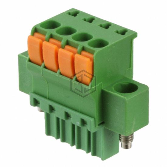 1986725-4 - TE Connectivity AMP Connectors - Terminal Blocks - Headers, Plugs and Sockets