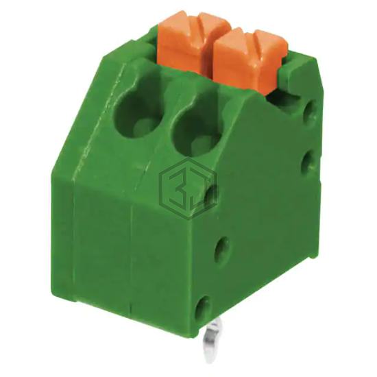 TBL002A-350-02GR-2OR - CUI Devices - Terminal Blocks - Wire to Board