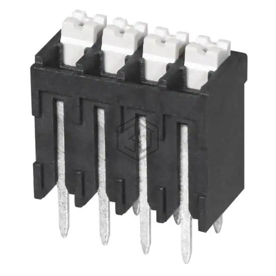 TBLH10V-350-04BK - CUI Devices - Terminal Blocks - Wire to Board