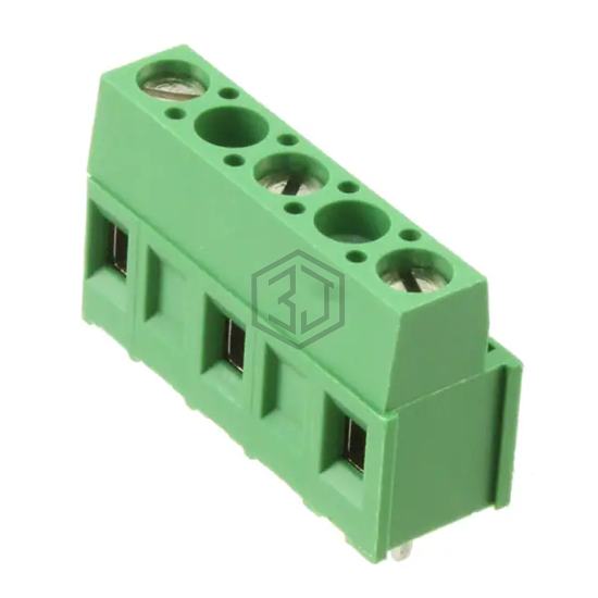 282843-3 - TE Connectivity AMP Connectors - Terminal Blocks - Wire to Board