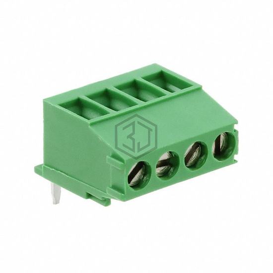 284414-4 - TE Connectivity AMP Connectors - Terminal Blocks - Wire to Board