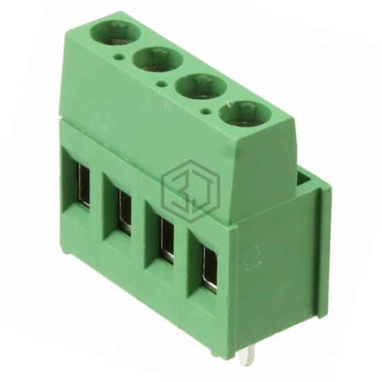 282857-4 - TE Connectivity AMP Connectors - Terminal Blocks - Wire to Board