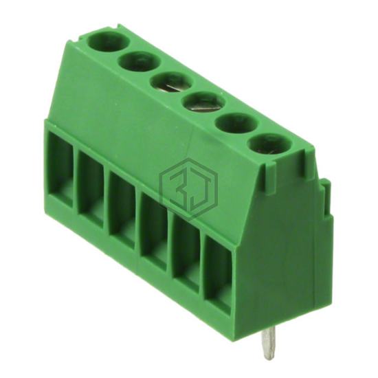 284391-6 - TE Connectivity AMP Connectors - Terminal Blocks - Wire to Board