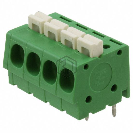 1986711-4 - TE Connectivity AMP Connectors - Terminal Blocks - Wire to Board