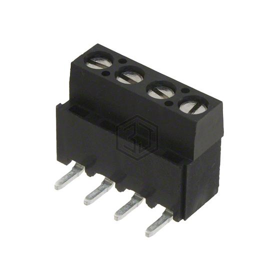 2-1546073-4 - TE Connectivity AMP Connectors - Terminal Blocks - Wire to Board