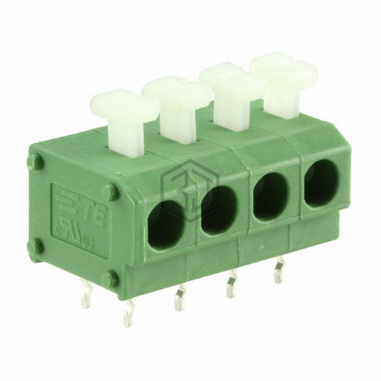 1-2834018-4 - TE Connectivity AMP Connectors - Terminal Blocks - Wire to Board
