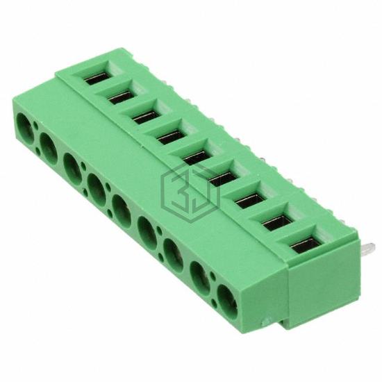 282841-9 - TE Connectivity AMP Connectors - Terminal Blocks - Wire to Board