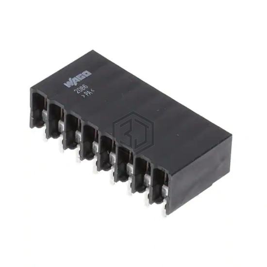 2086-1208 - WAGO Corporation - Terminal Blocks - Wire to Board